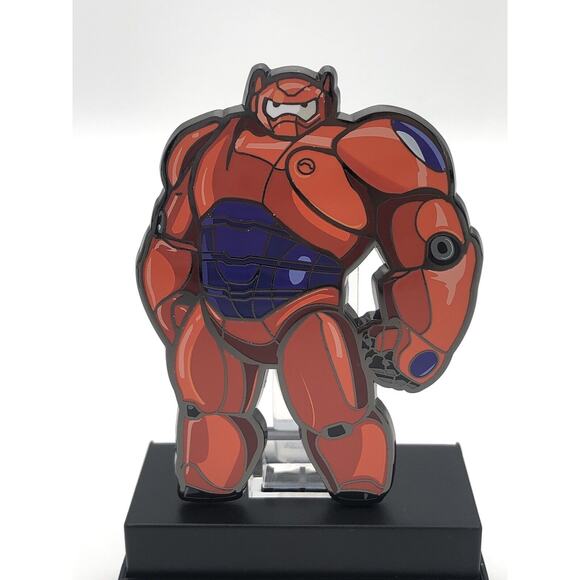 Disney FigPin Pin Big Hero 6 Armored Baymax Red Suit Figpin #406 Jumbo Pin - Picture 7 of 8